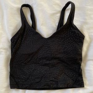 Lululemon Align Tank Jewel Emboss Black